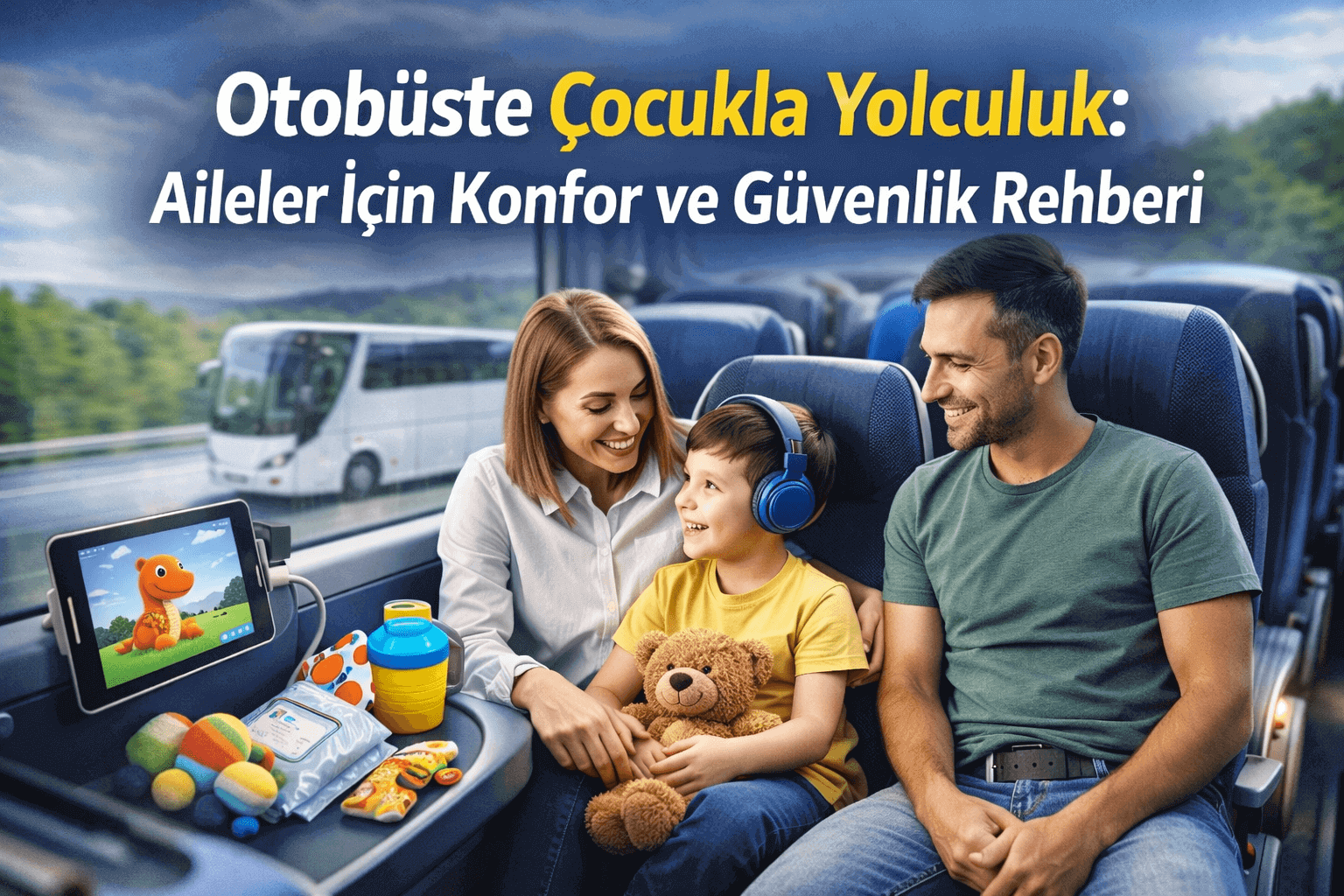 Otobüste Çocukla Yolculuk Aileler İçin Konfor ve Güvenlik Rehberi