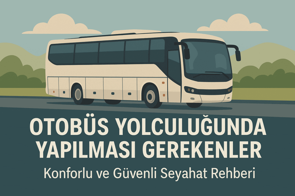 Otobüs Yolculuğunda Yapılması Gerekenler | Güvenli Seyahat İçin