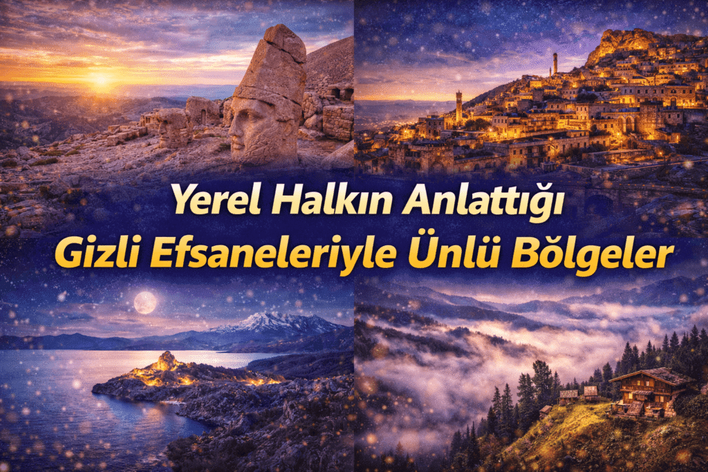 Yerel Halkın Anlattığı Gizli Efsaneleriyle Ünlü Bölgeler