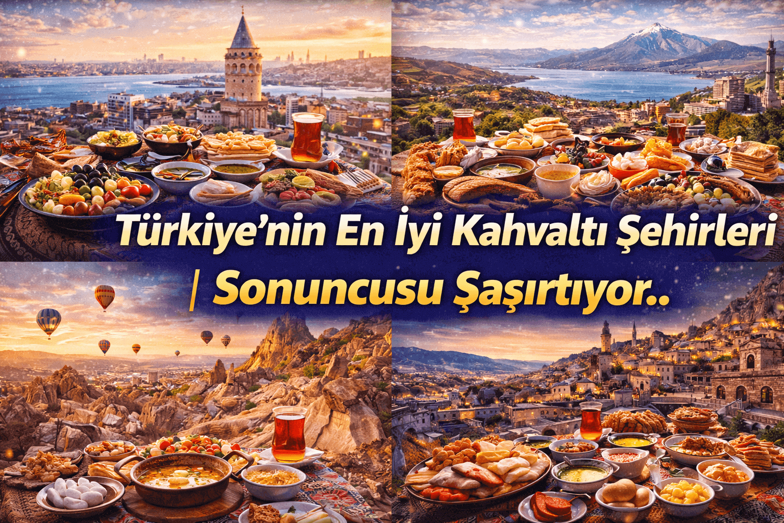 Türkiye’nin En İyi Kahvaltı Şehirleri Sonuncusu Şaşırtıyor