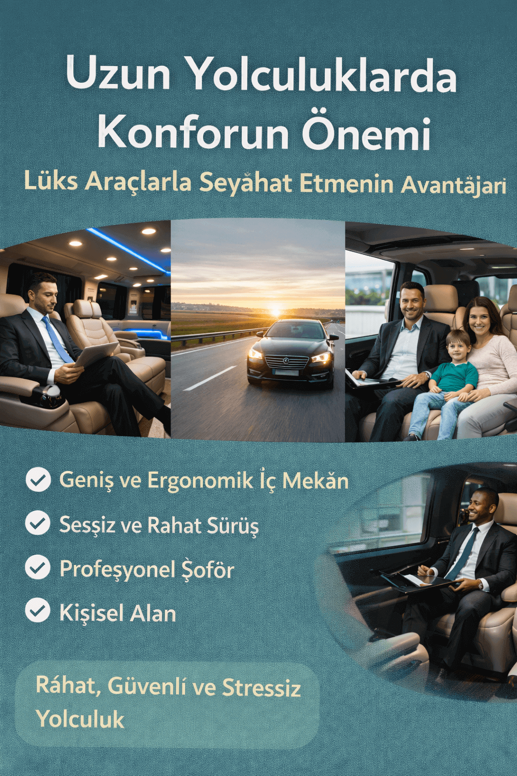 Uzun Yolculuklarda Konforun Önemi Lüks Araçlarla Seyahat