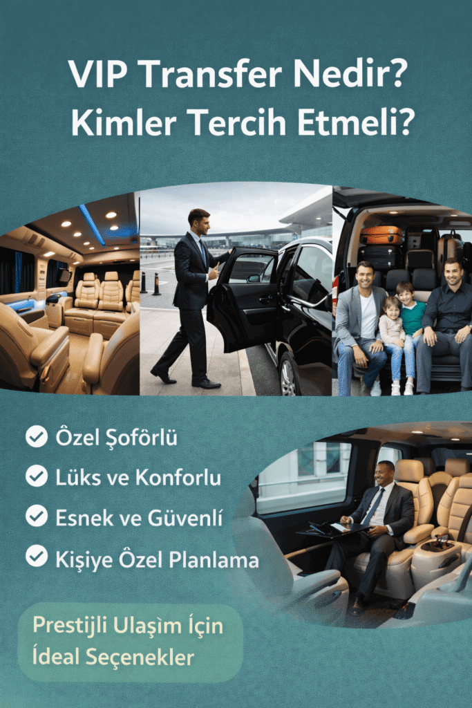 VIP Transfer Nedir? Konforlu Ulaşım Rehberi