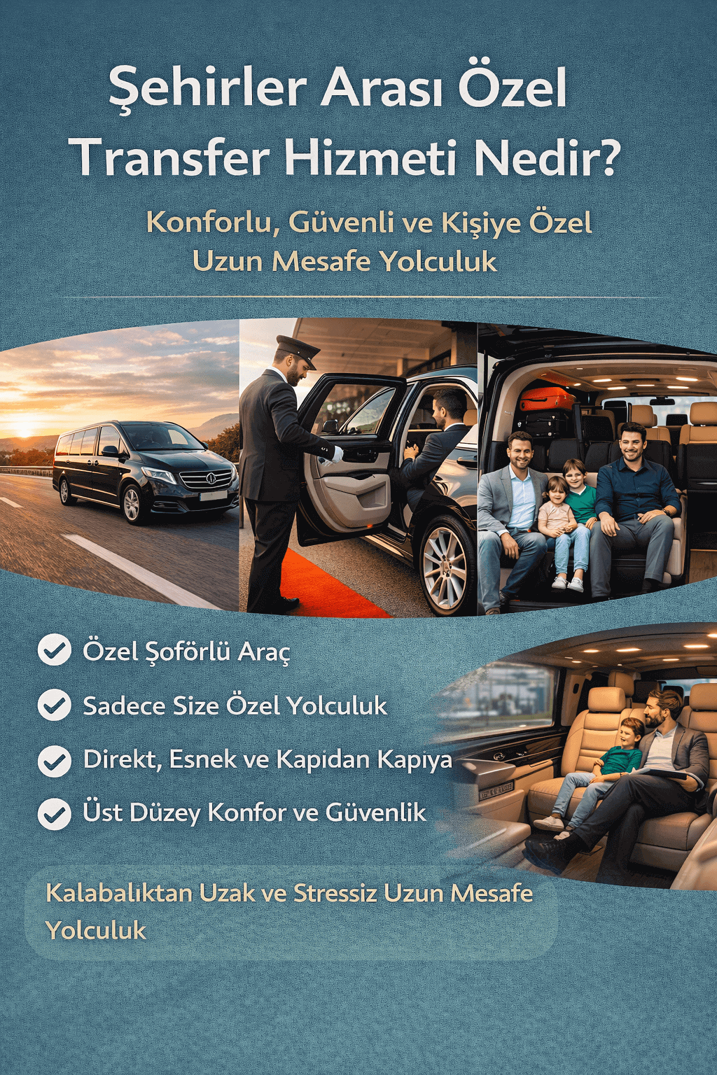 Şehirler Arası Özel Transfer Hizmeti Nedir Konforlu Ulaşım