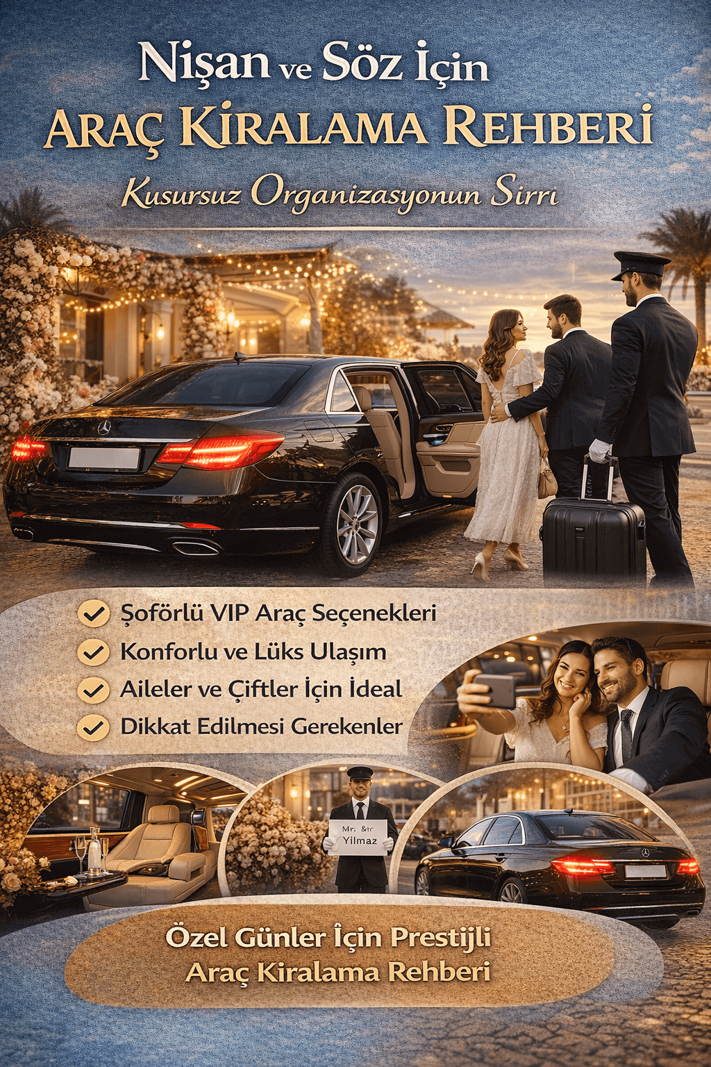 Nişan ve Söz İçin Araç Kiralama Rehberi