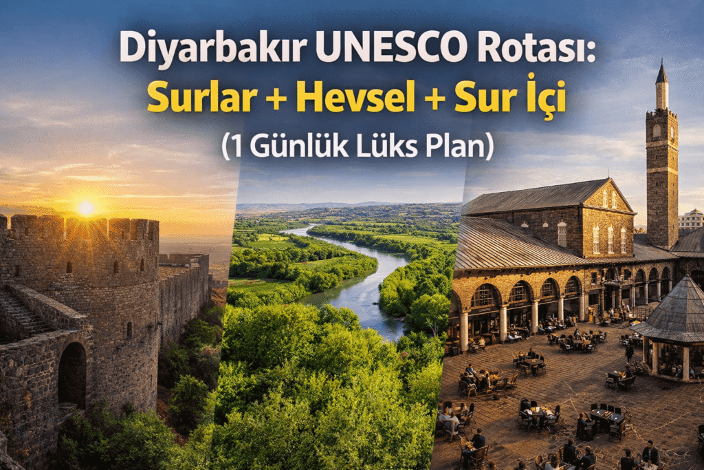 Diyarbakır UNESCO Rotası: Surlar, Hevsel, Sur İçi 1 Günlük Plan