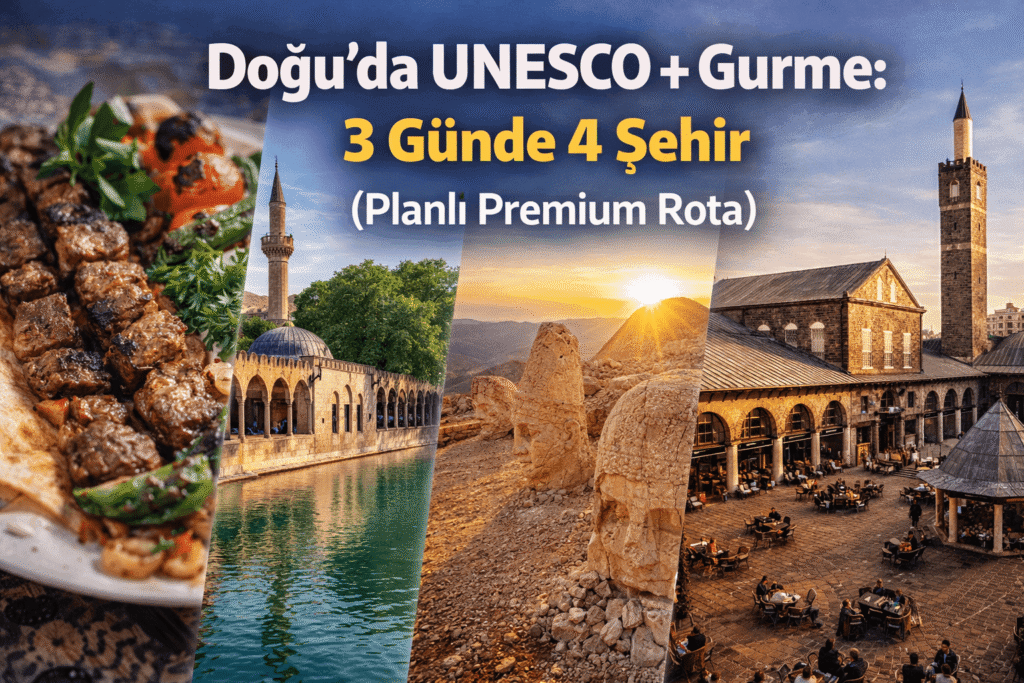 Doğu’da 3 Günde 4 Şehir: UNESCO ve Gurme Premium Rota