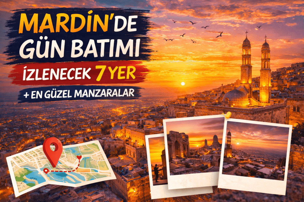 Mardin’de Gün Batımı İzlenecek 7 Yer: En Güzel Manzaralar