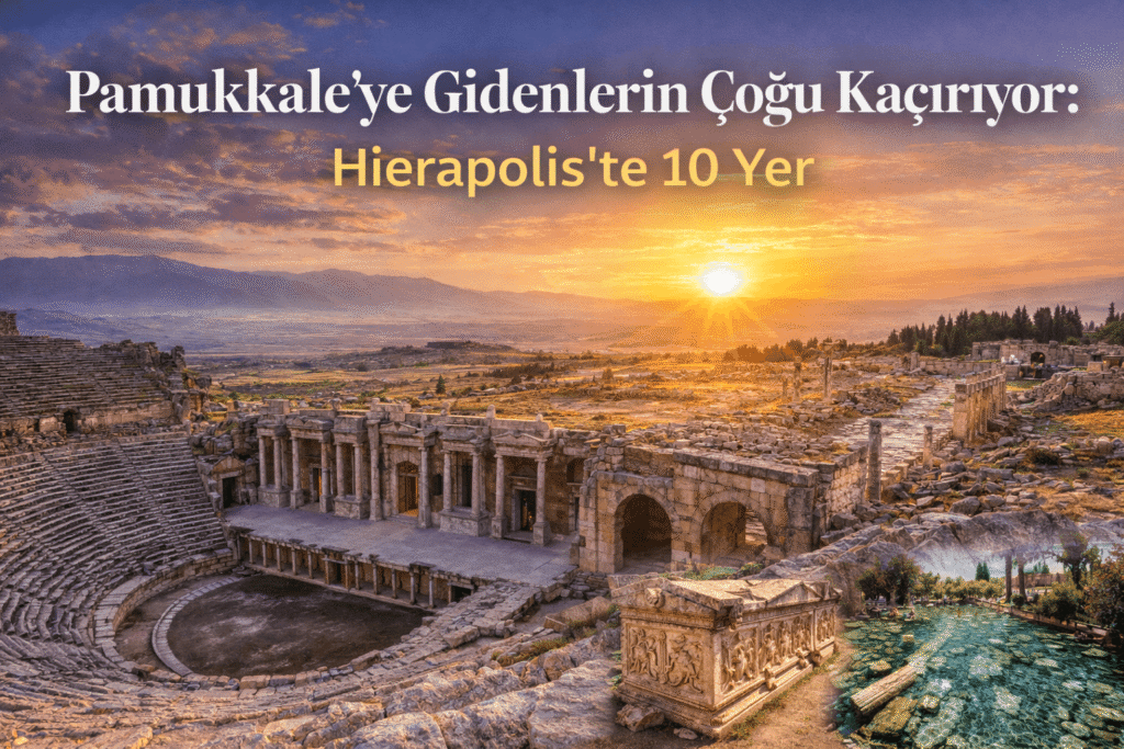 Pamukkale’ye Gidenlerin Çoğu Kaçırıyor: Hierapolis’te 10 Yer